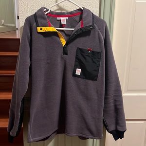 Topo Designs, Mountain Fleece - large, Grey